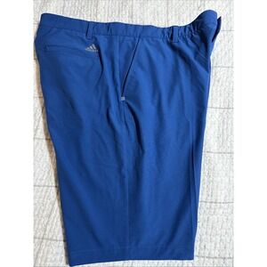 Adidas Golf Shorts Men 38 Blue 12" Performance Stretch DT6672 Lightweight